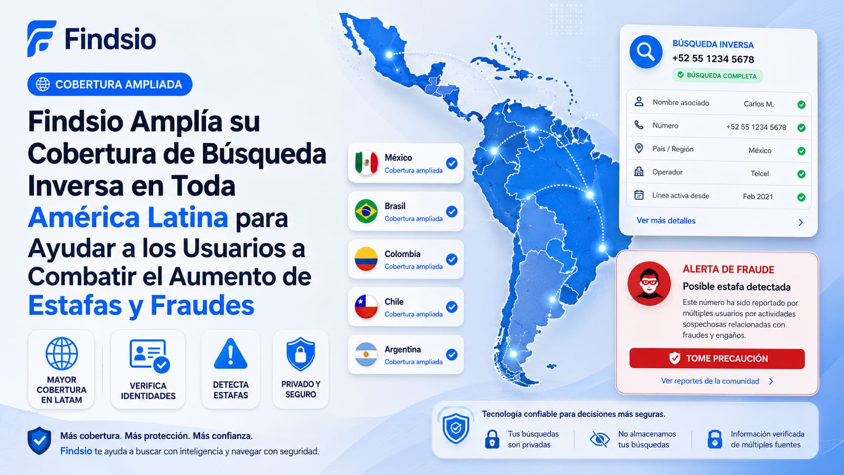 Veknika Inc. Expands Findsio Coverage Across Latin America
