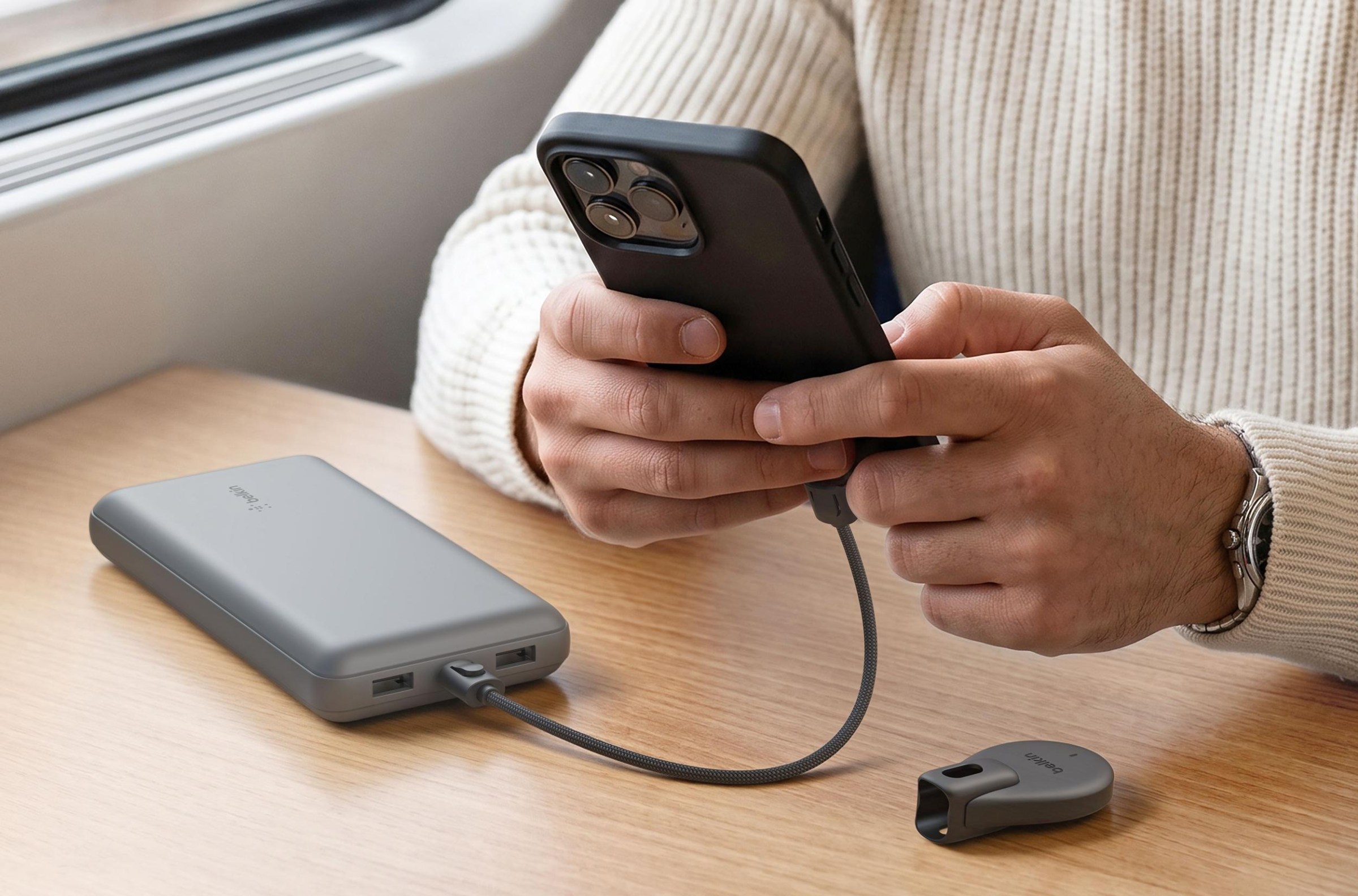Belkin’s first trackers come ready to attach to your gear.