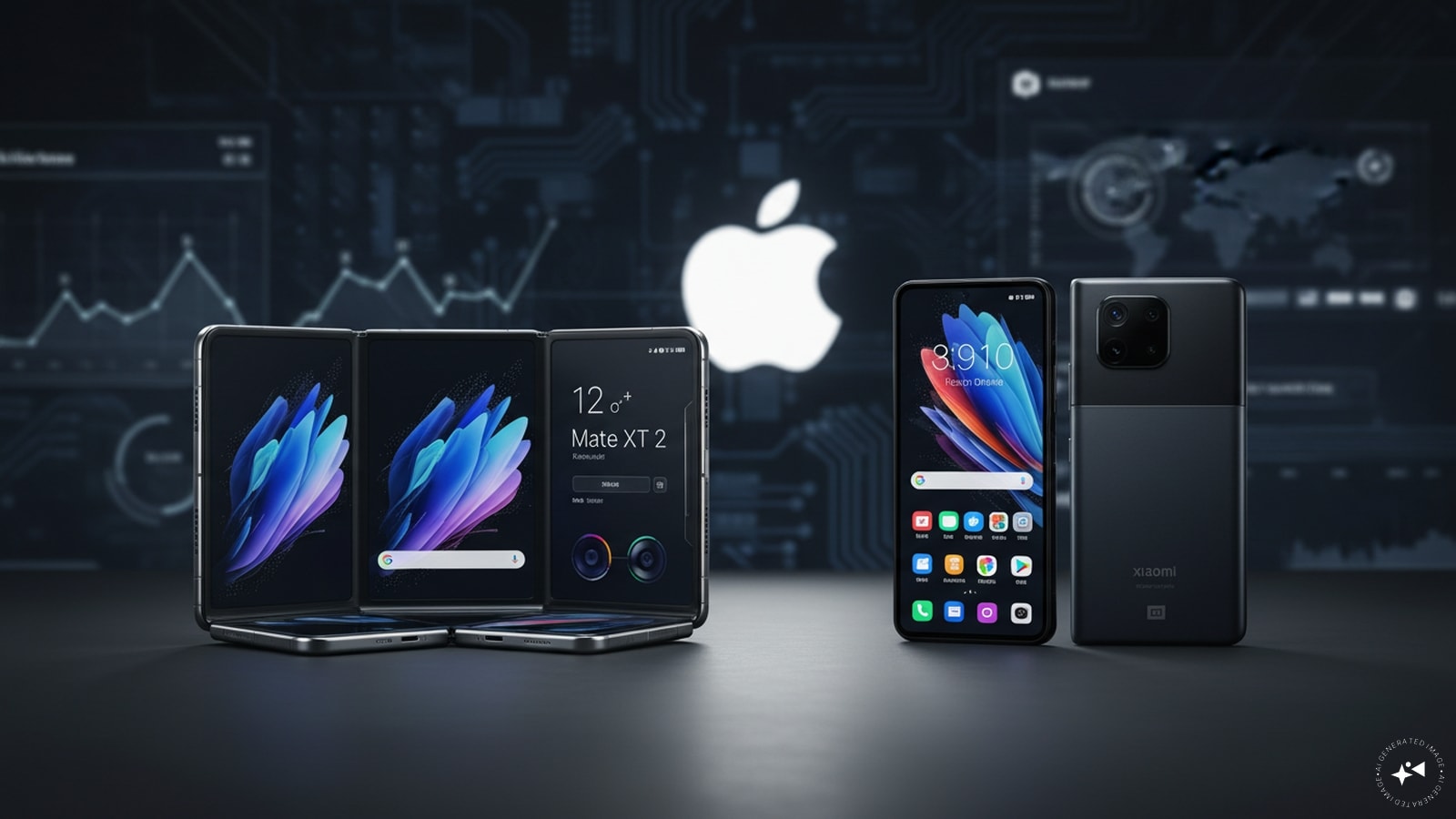Huawei, Xiaomi launch new foldable smartphones days before Apple's iPhone Fold debut