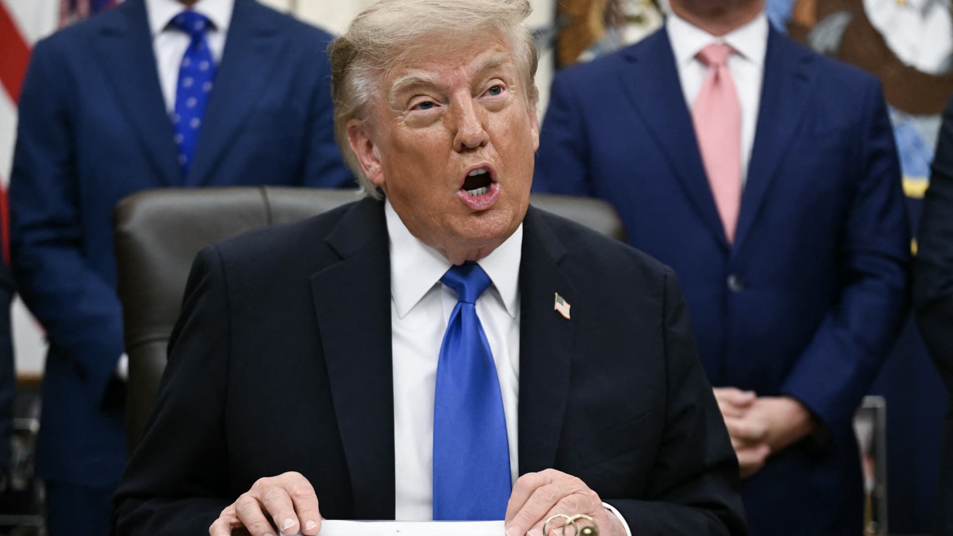Trump says he has made 'Hundreds of Billions of Dollars on Stocks' in stream of AI posts