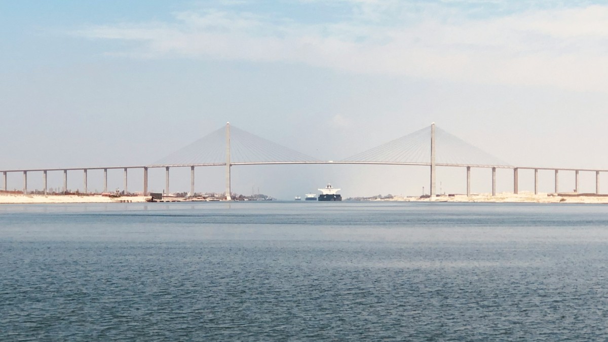 Oil Tankers Flood Back Into Suez Canal As Red Sea Risk Grows
