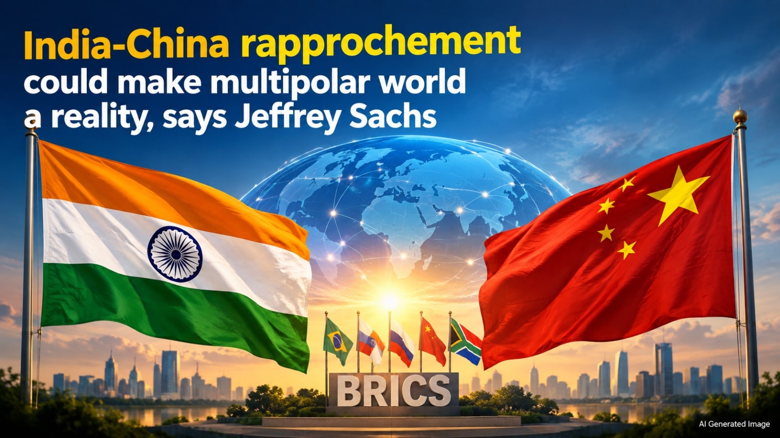 Closer India-China ties could make multipolar world a reality, says Jeffrey Sachs