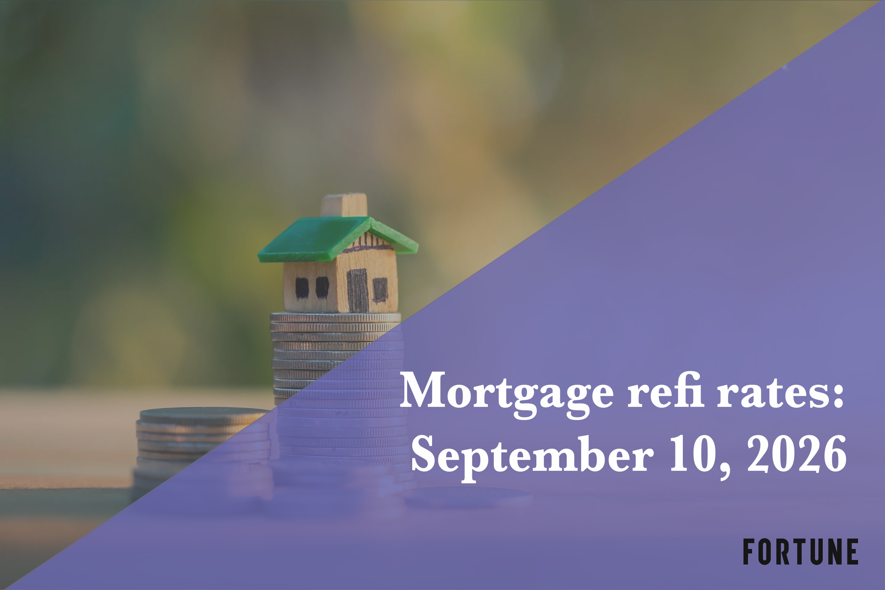 Current refi mortgage rates report for Sept. 10, 2026