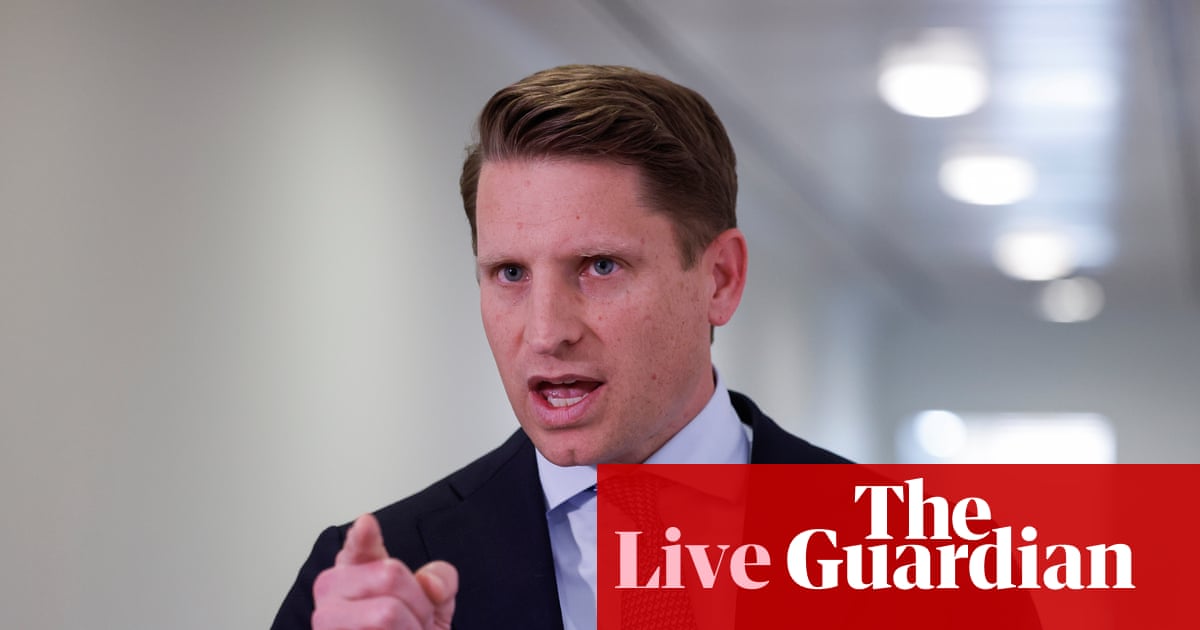 Australia news live: Andrew Hastie says he accepts Barnaby Joyce’s explanation over ‘traitor’ video and Pauline Hanson now ‘the only lying coward’