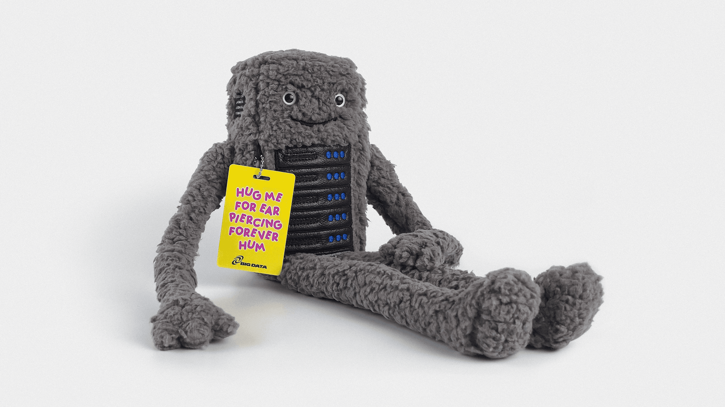 Adopt This Data Center Plushie and Hear Its Piercing Scream