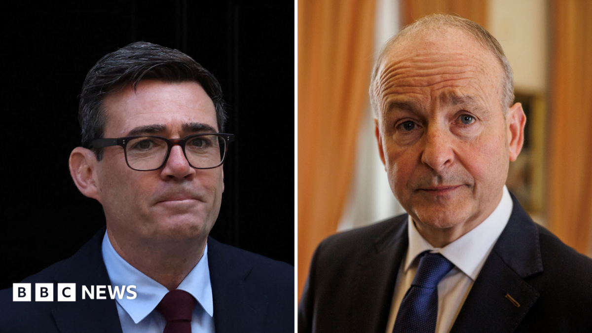 Andy Burnham: UK Prime Minister to meet Irish Taoiseach Micheal Martin