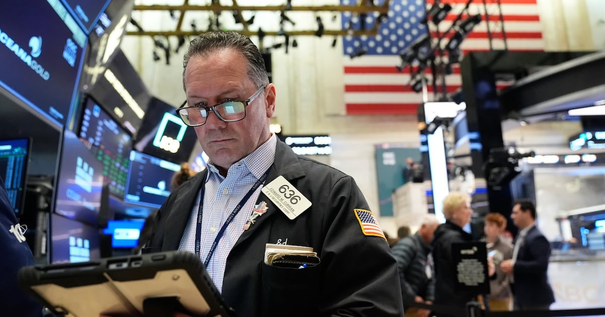 U.S. stocks rise after oil prices fall and pressure from the bond market eases