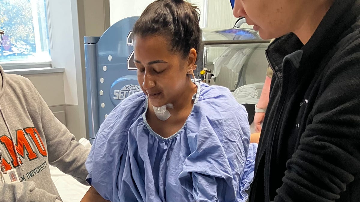 She went into septic shock and needed partial foot amputations. What she wants you to know