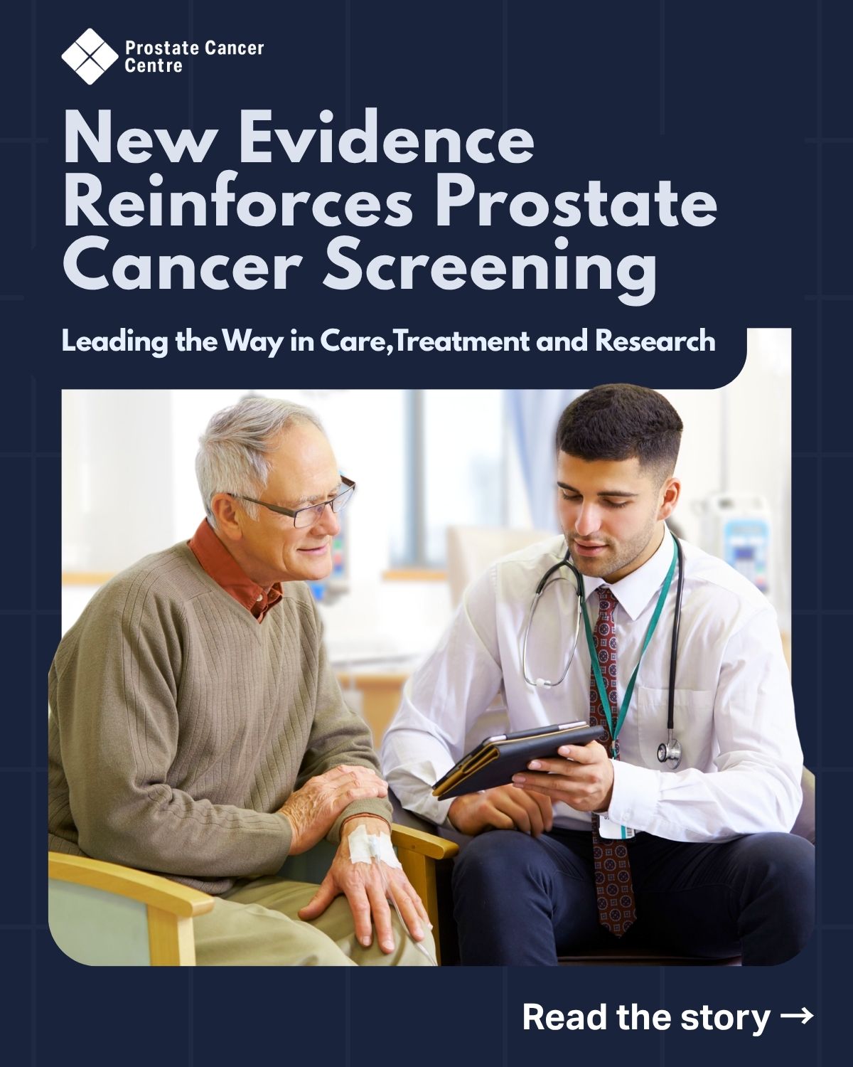 New Evidence Reinforces Prostate Cancer Screening — Alberta’s Prostate Cancer Centre Leads the Way in Care, Treatment and Research