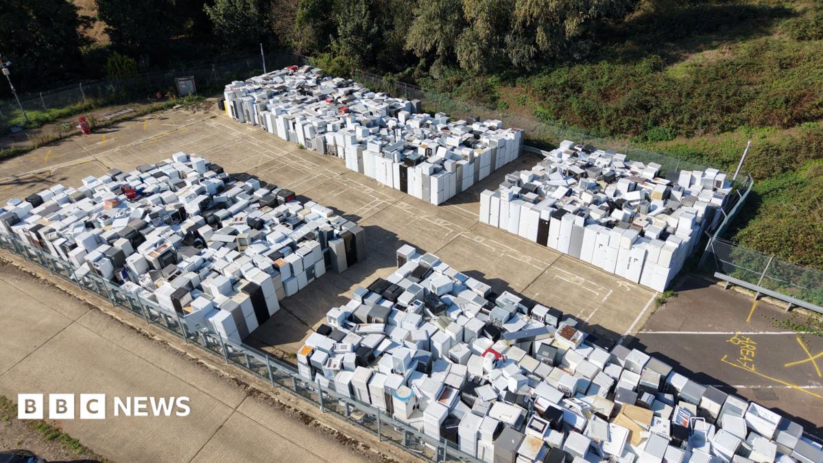 More than 3,000 fridges pile up in Norfolk due to national crisis