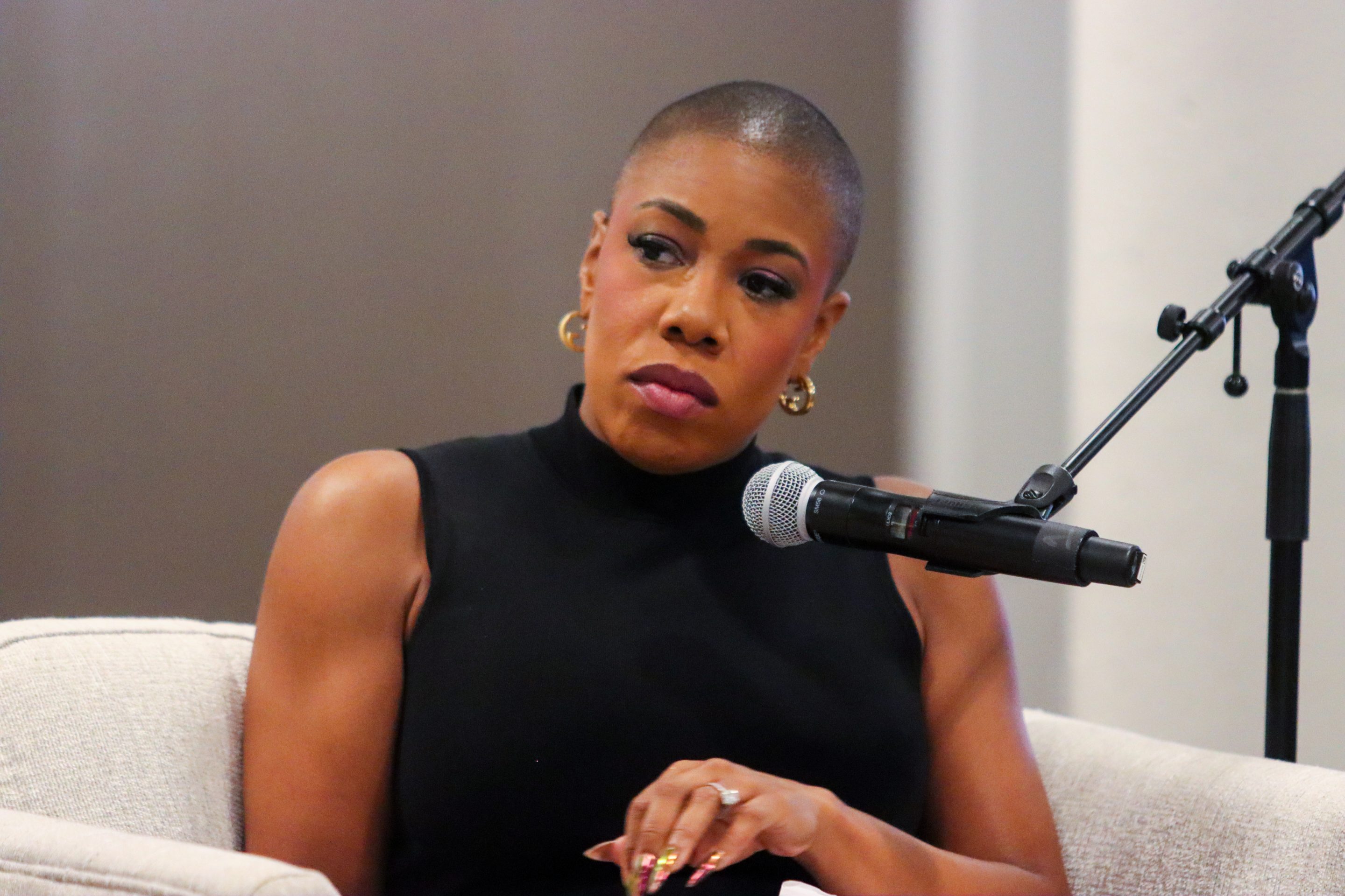 Trump banned MS NOW from the White House. But Symone Sanders-Townsend says he still watches