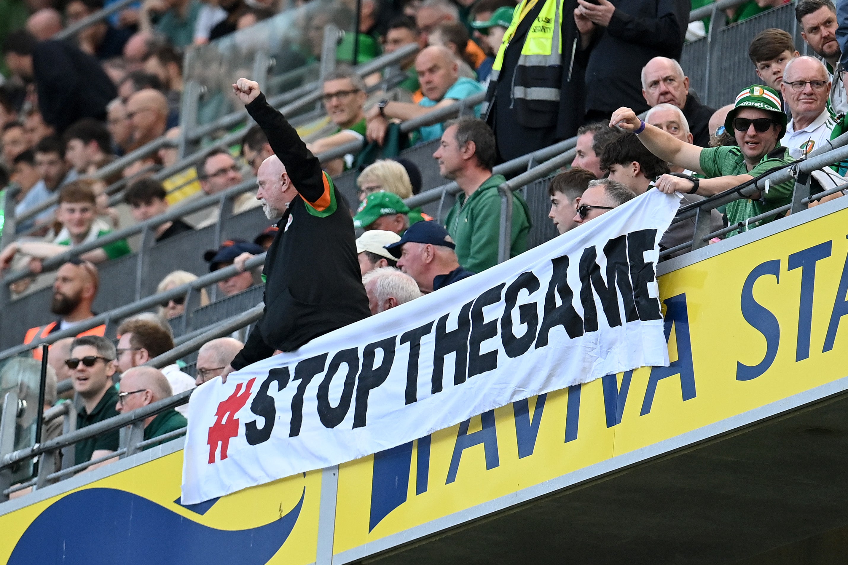 The Irish are opposed to the Republic of Ireland playing against Israel - so why are they?