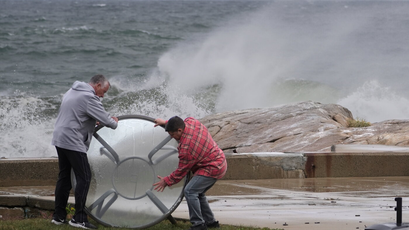 Windy weddings and rocky cruises: How East Coasters are braving the nor'easter this weekend