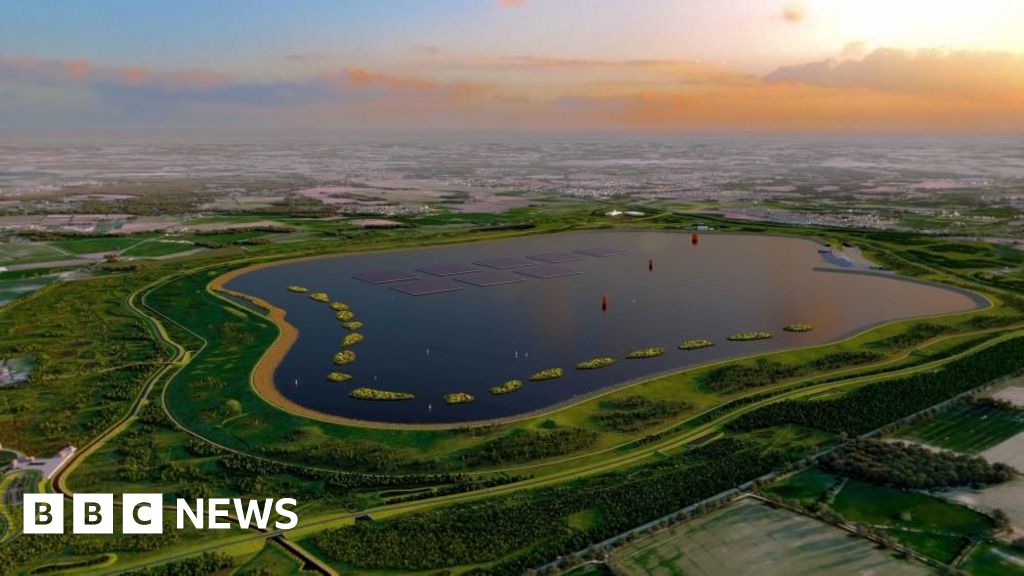 How do you fill a 150 billion litre reservoir?
