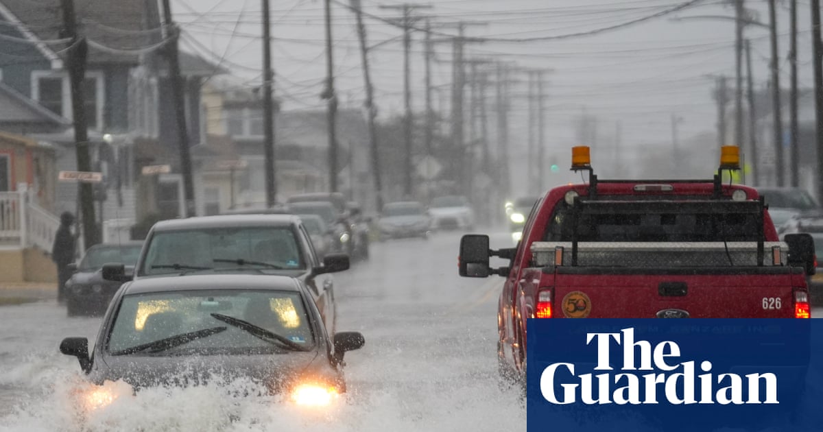 Nor’easter storm batters US east coast with heavy winds and power outages
