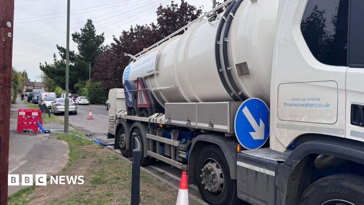 Surrey properties facing water outage, Thames Water says