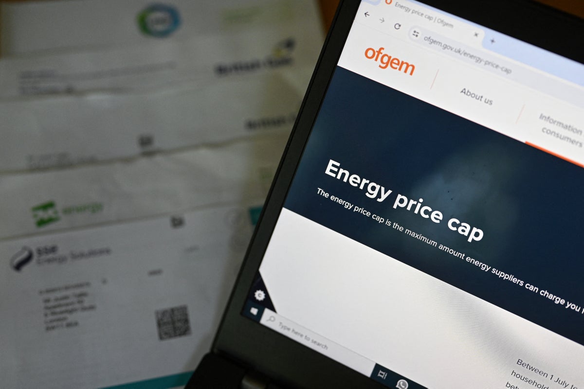 Energy bills to rise for four million households from tomorrow