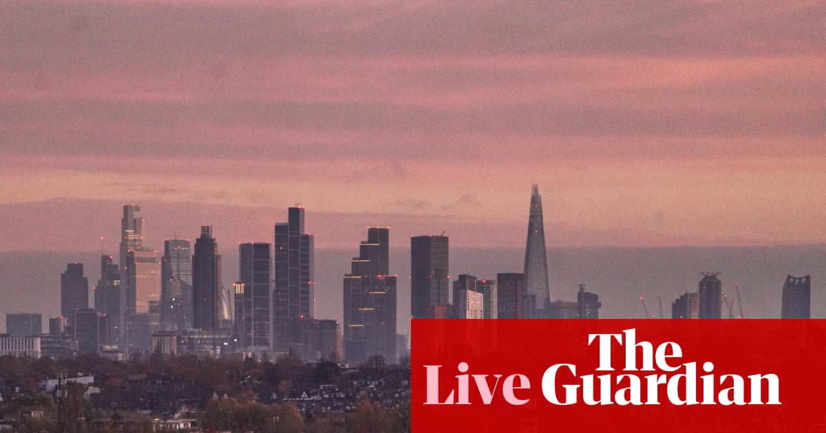 UK economy ‘slightly larger’ than previously estimated after April-June growth revised up – business live