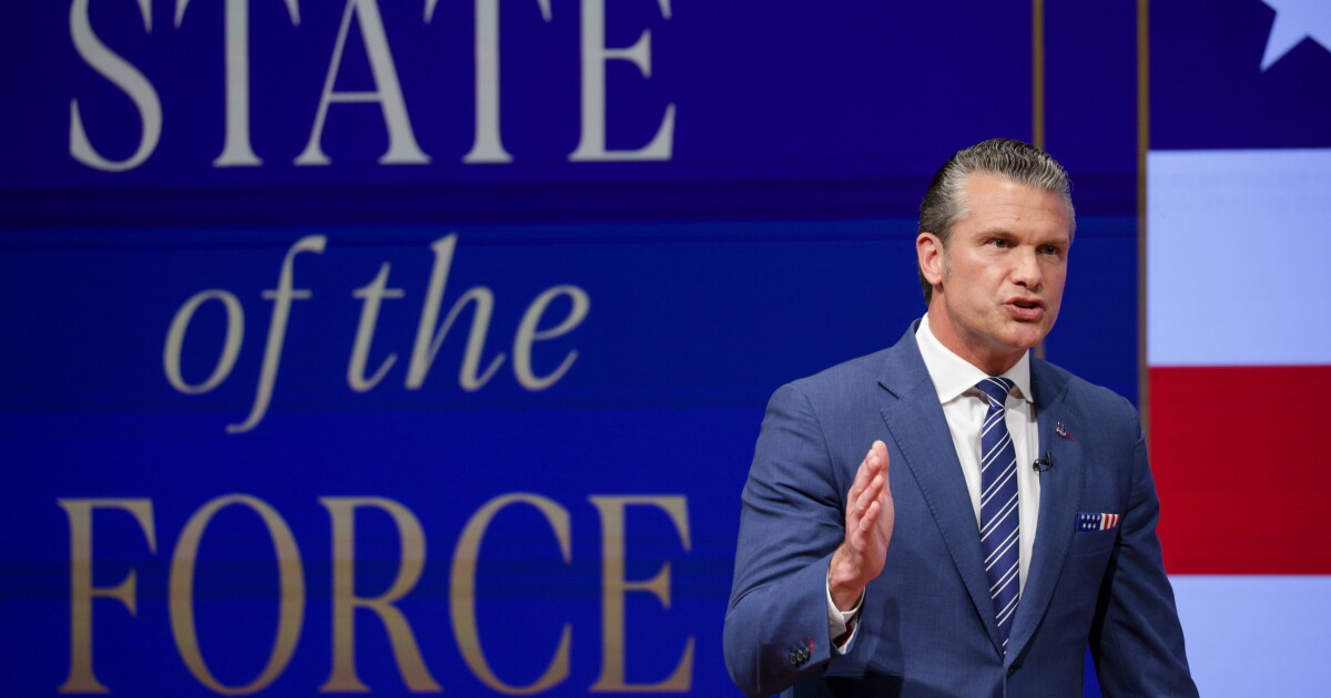 Leaning into culture war flashpoints, Hegseth says he has transformed U.S. military