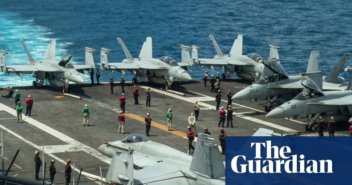 US sends third aircraft carrier to Middle East as Trump weighs new Iran strikes