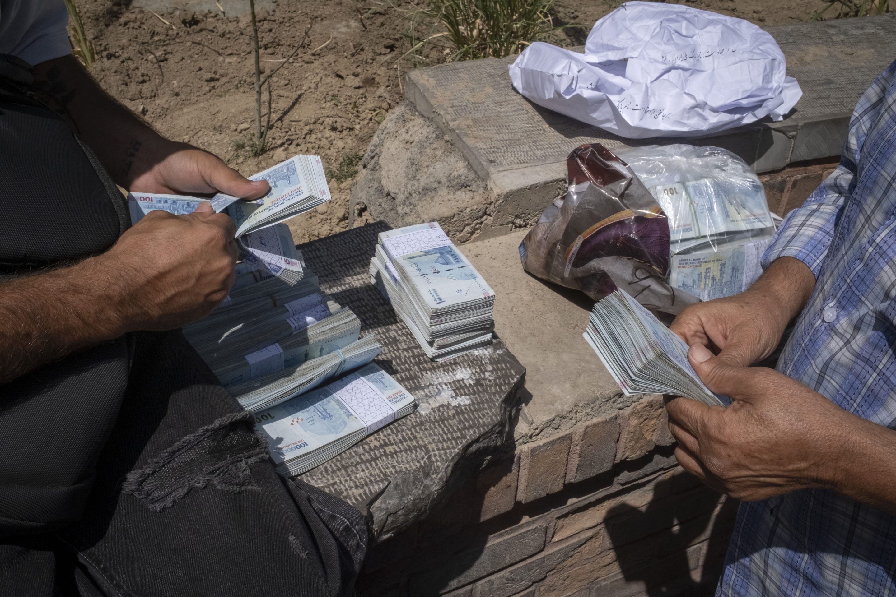 Iran's currency crashes as the regime runs out of oil to sell and can’t get its money from customers