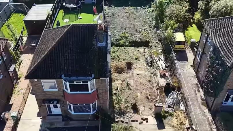 ‘Bad situation’: Neighbour bulldozes half of mum’s home