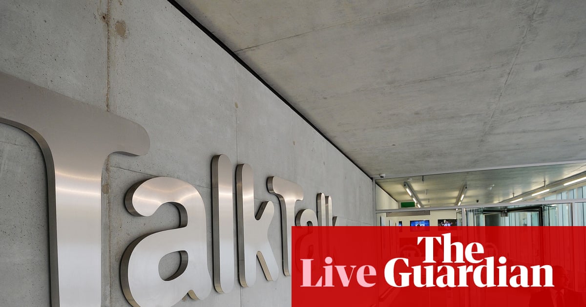 BT strikes deal to rescue broadband firm TalkTalk; euro slides amid France debt burden fears – business live