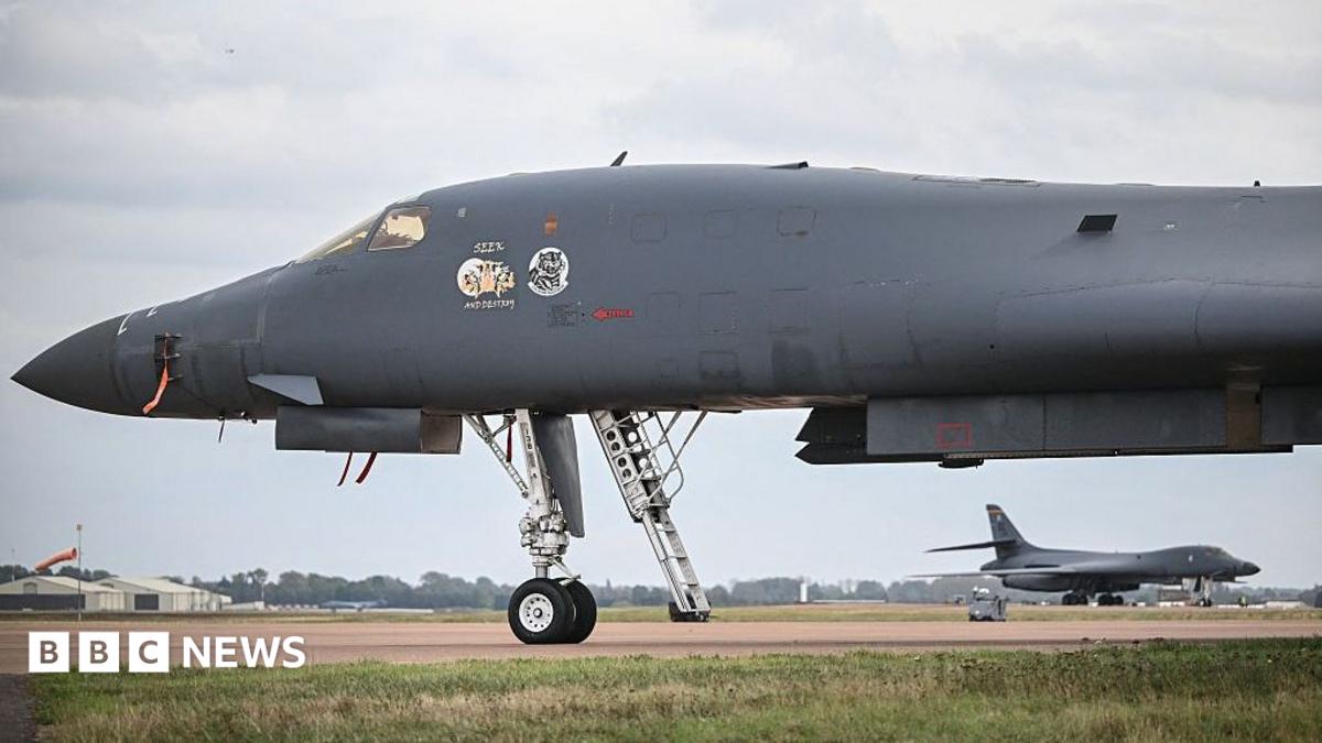 Downing Street says RAF Fairford is 'safe' after US withdraws bombers