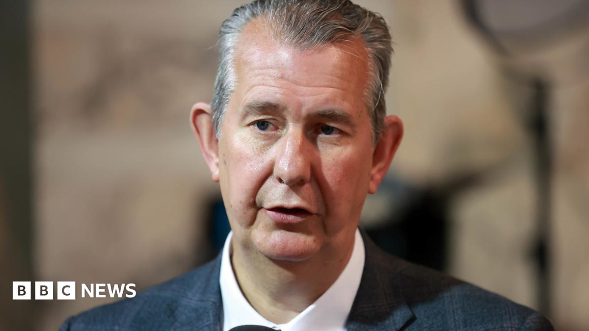Edwin Poots: Stormont speaker warns MLAs about name-calling