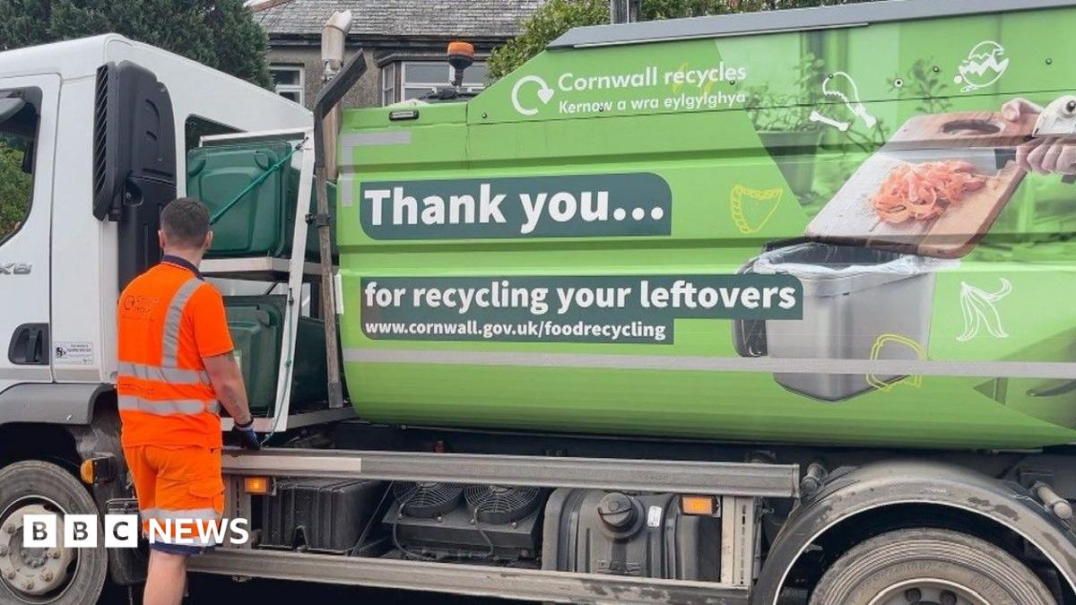 Phone signal map has been created by bin lorries in Cornwall