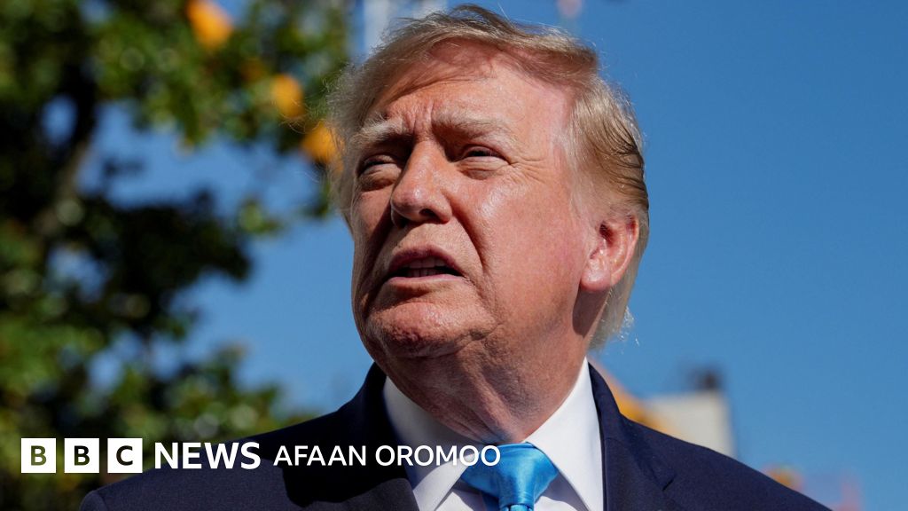 Tiraamp xayyaaronni waraanaa US UK keessaa kan baafaman yaaddoo nageenyaaf ta'uu ibse
