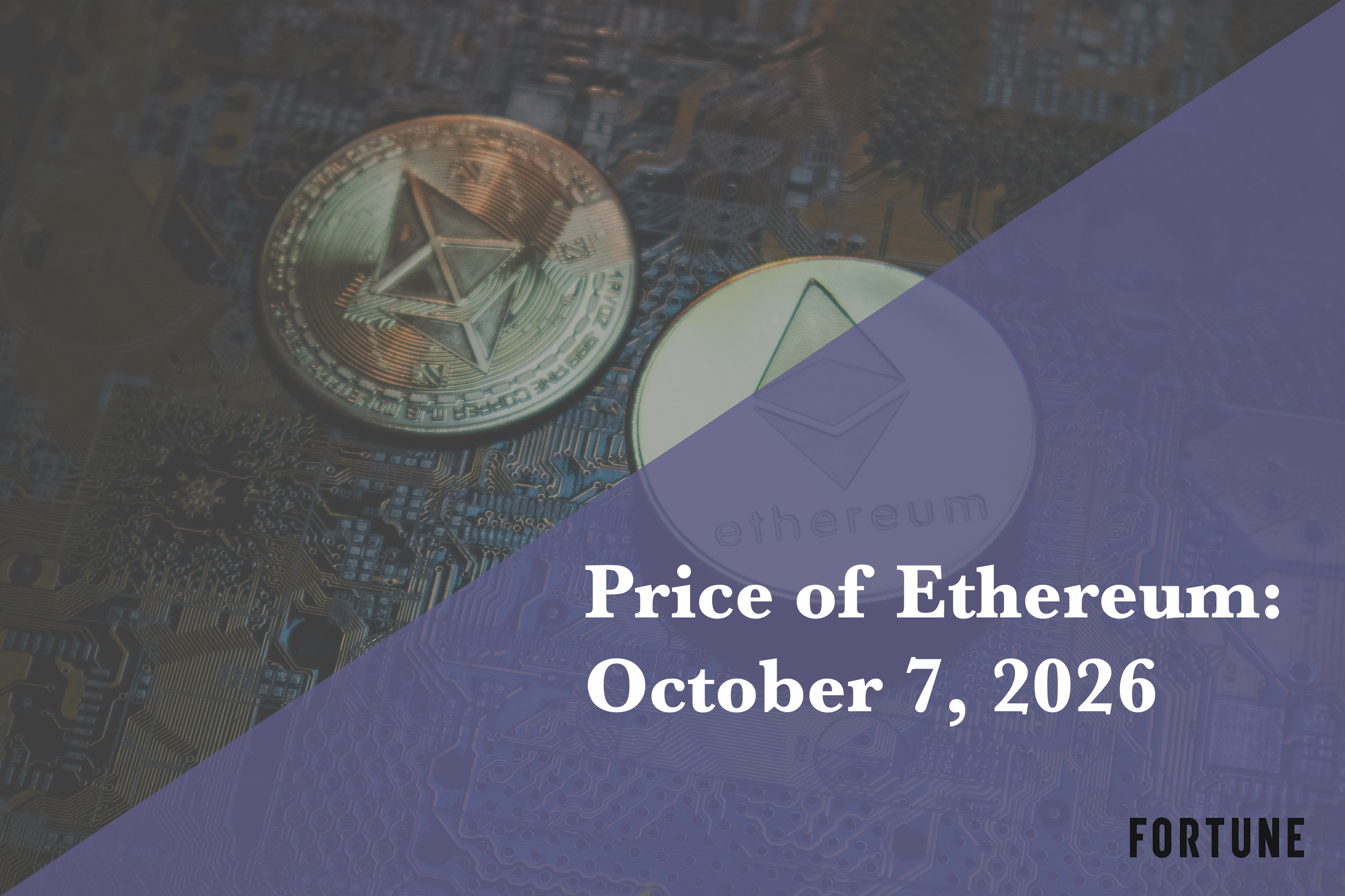 Current price of Ethereum for Oct. 7, 2026