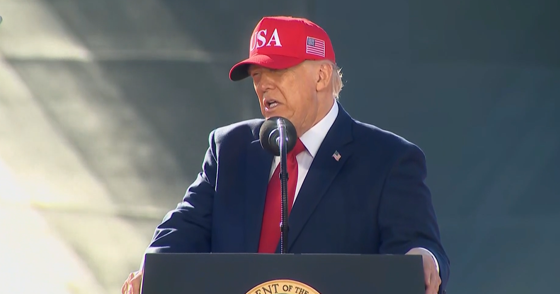Moore, Trump clash over credit for major Baltimore County jobs project during presidential visit