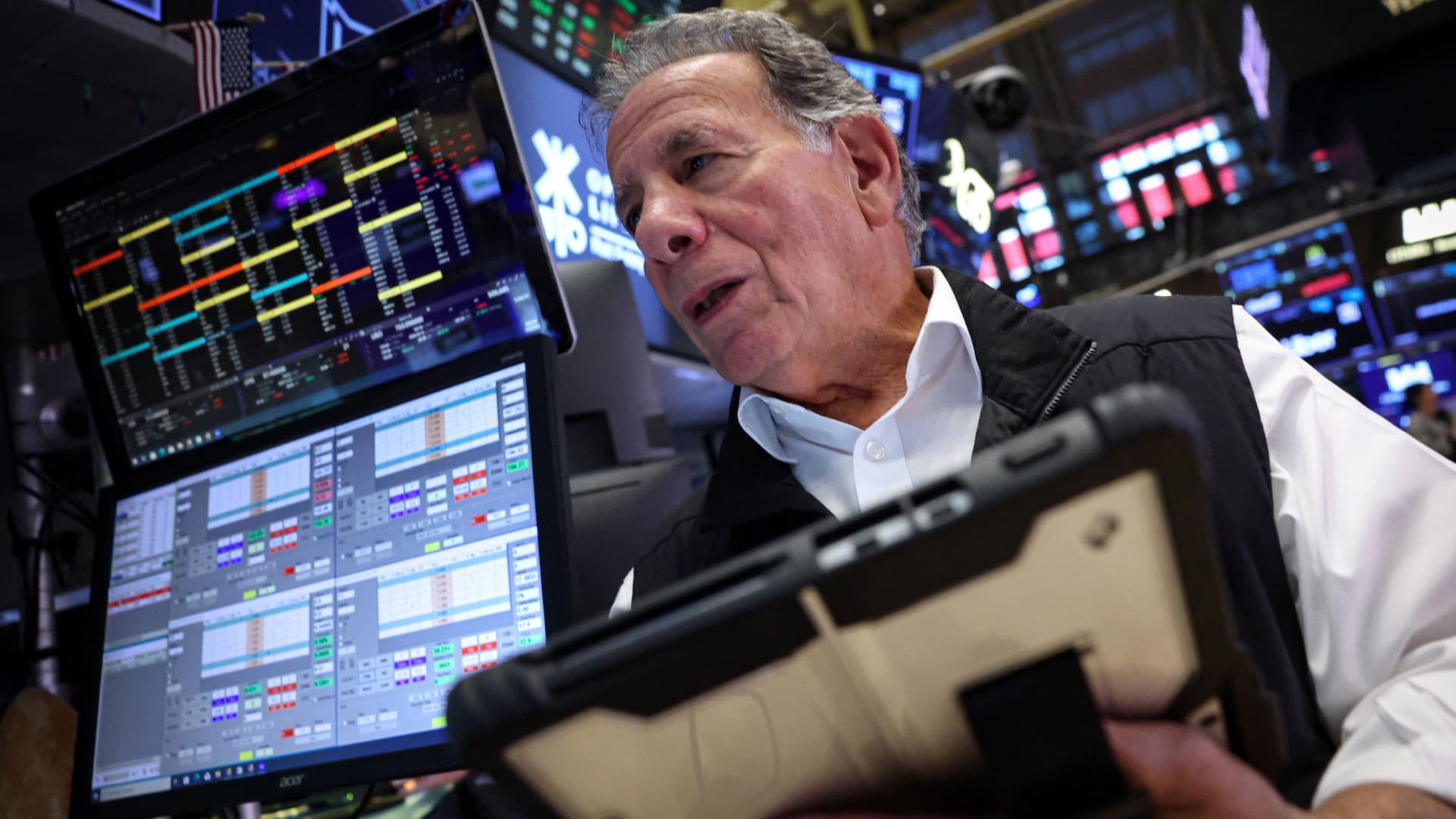 Stock futures are little changed after S&P 500 hits fresh record: Live updates