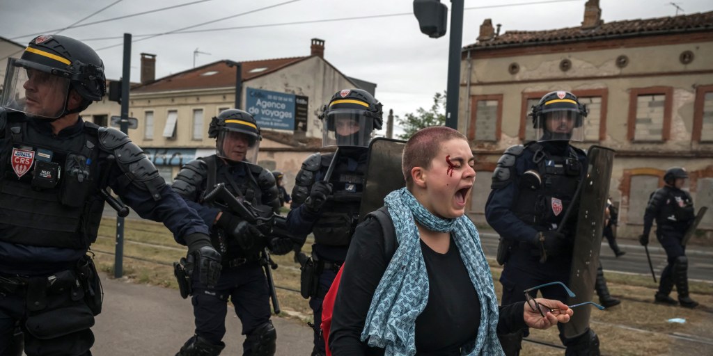 Gruesome injuries throw spotlight on France’s policing of high school protests