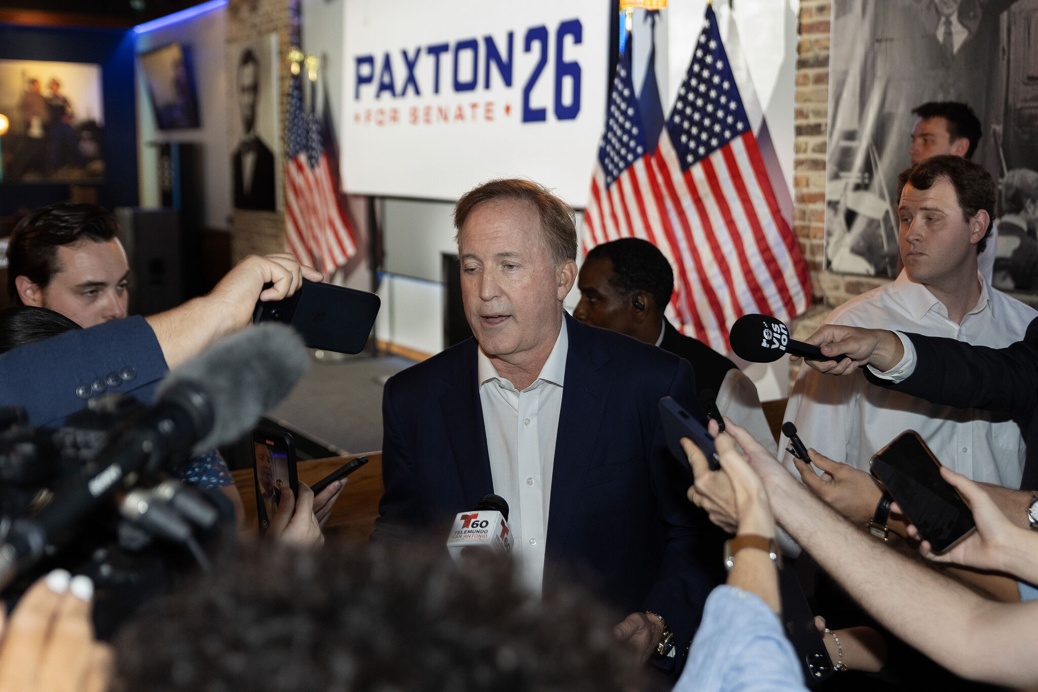 Leaked audio captures Paxton discussing federal benefit cuts