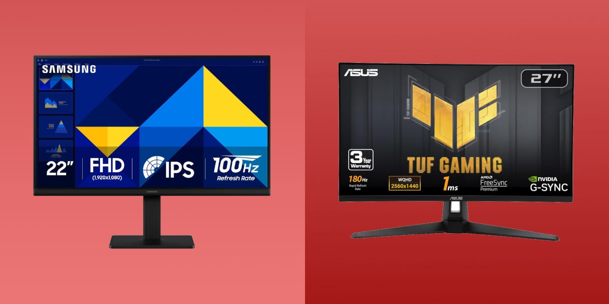 The best Prime Day monitor deals include high-contrast OLEDs for gaming and budget-friendly LEDs for work