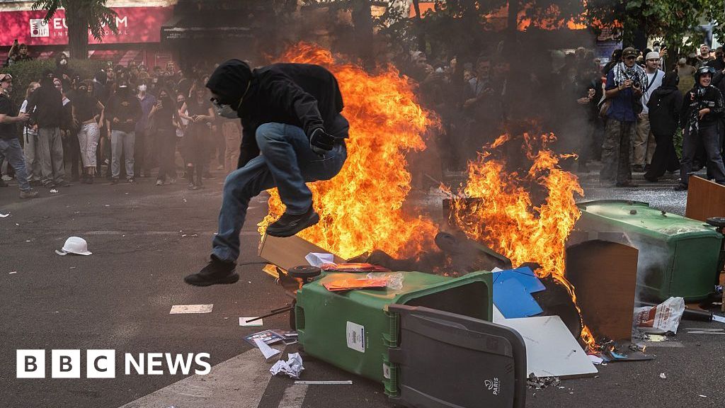 'Everyone hates the police' – what France's school protests reveal about a divided nation