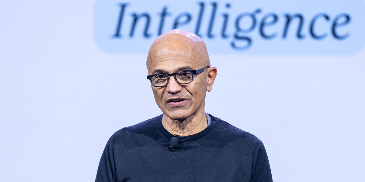 Satya Nadella says a company's relationship with AI should have trust issues
