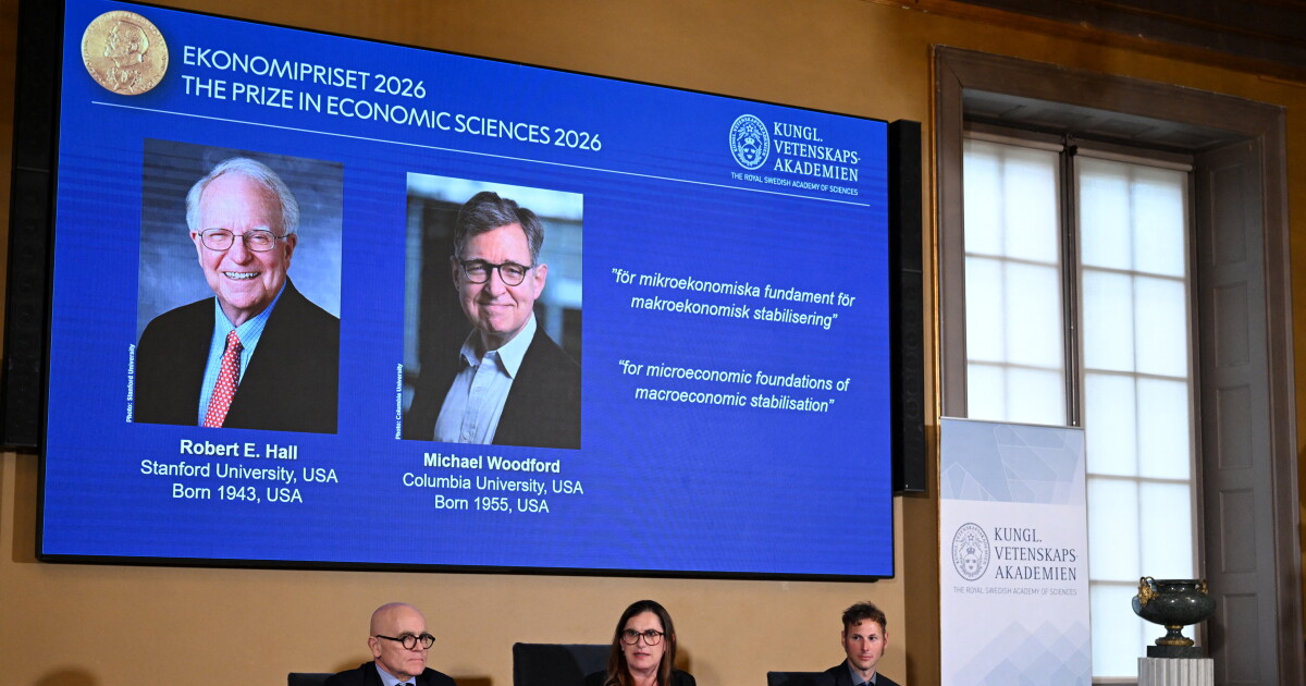 Two Americans win Nobel Prize in Economics for work on boom-bust cycles