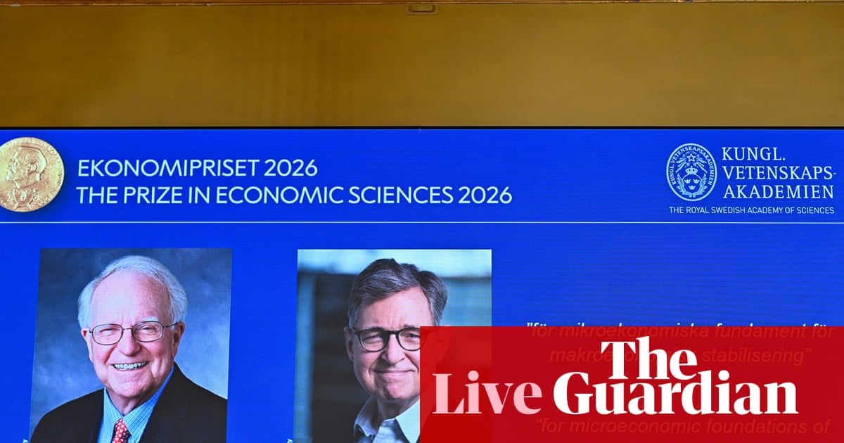 UK inflation pressures hit three-year high; Nobel prize for economics awarded today – business live