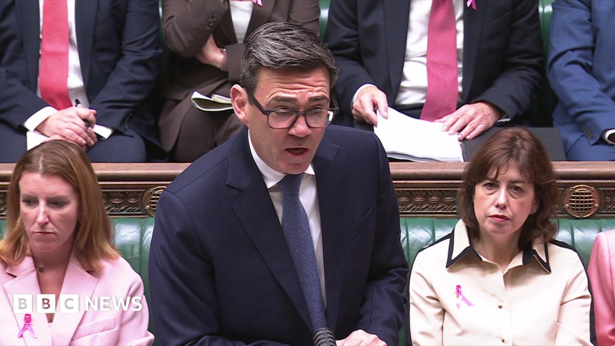 PMQs live: Andy Burnham to face questions from Kemi Badenoch in Parliament