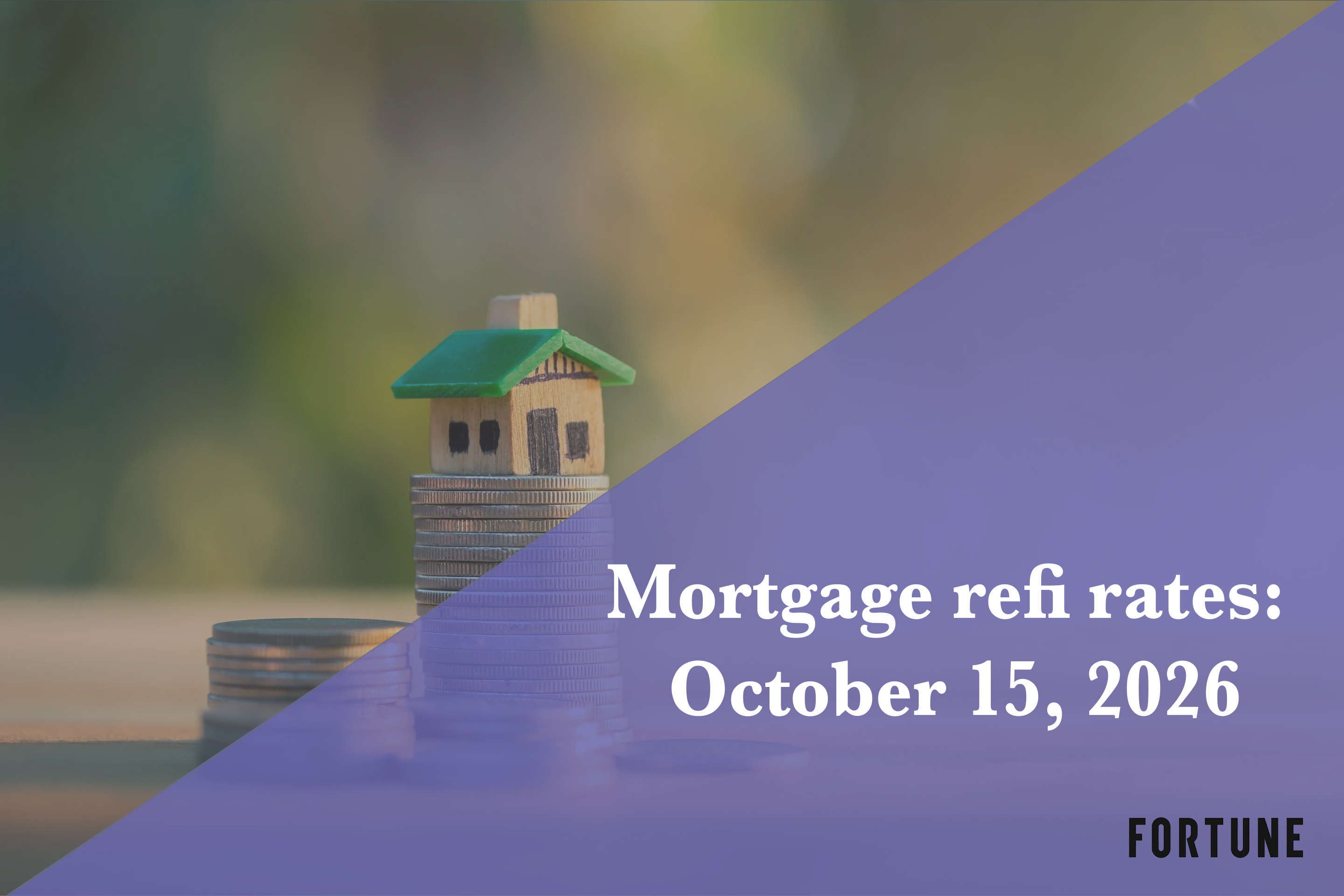 Current refi mortgage rates report for Oct. 15, 2026