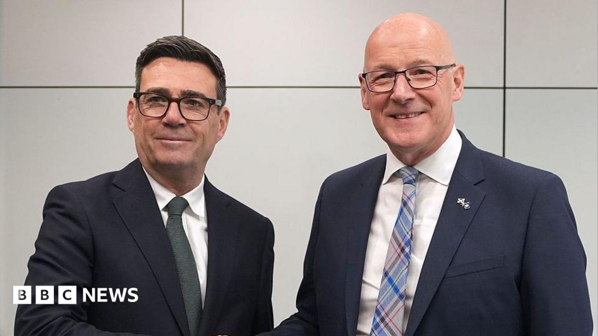 Burnham to urge Swinney to work with him on devolution during Scottish visit