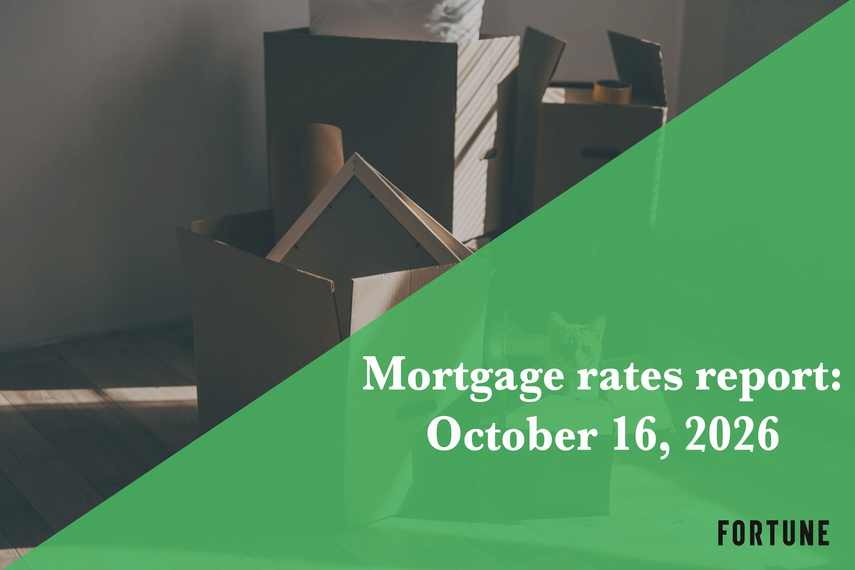 Mortgage rates Friday, Oct. 16, 2026