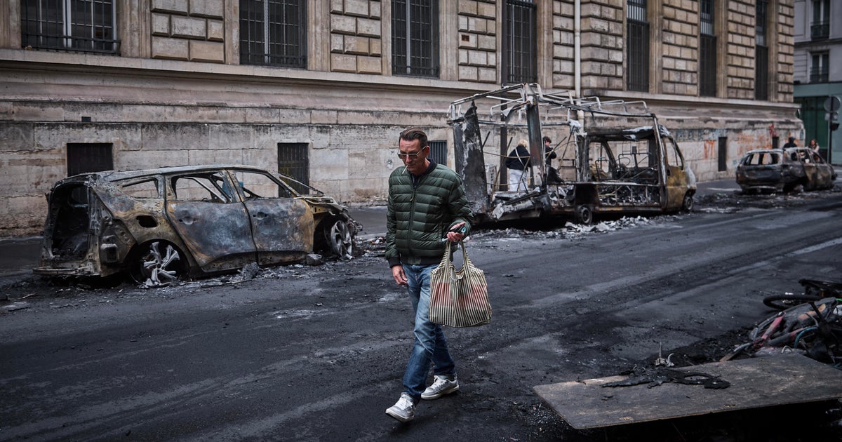 France's leaders vow to restore order after weekend of violent riots across the country