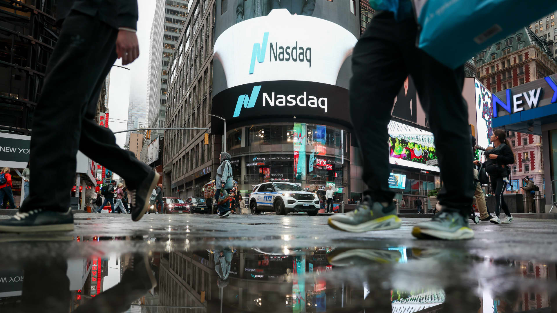 Investors are buying on Monday despite fear the AI trade nightmare scenario is far from over