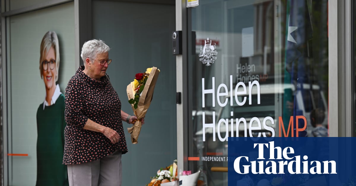 A chaotic few minutes and a beloved MP’s life in the balance: a community grapples with the unfathomable