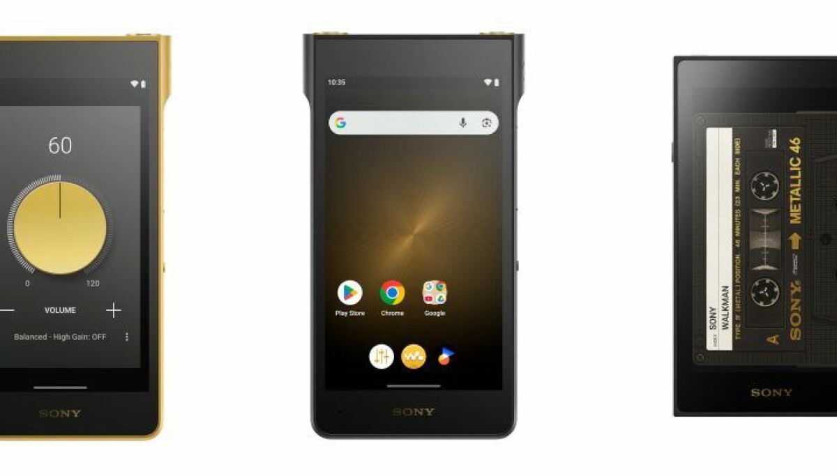 Sony updates the Walkman as a $5,900 gold-plated MP3 player