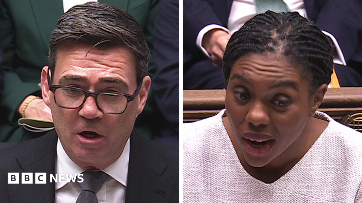 Andy Burnham to face Kemi Badenoch at PMQs